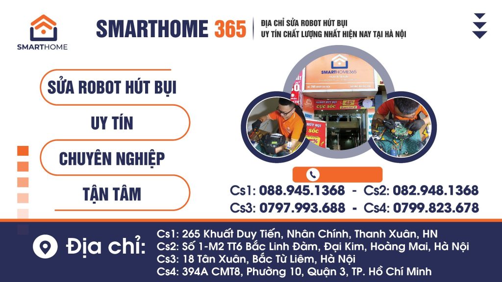 Sửa robot hút bụi